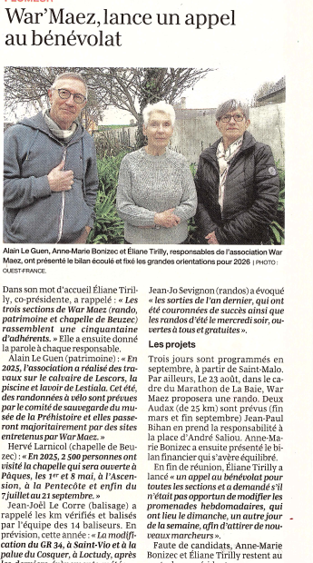 Ouest France du 24/03/2026